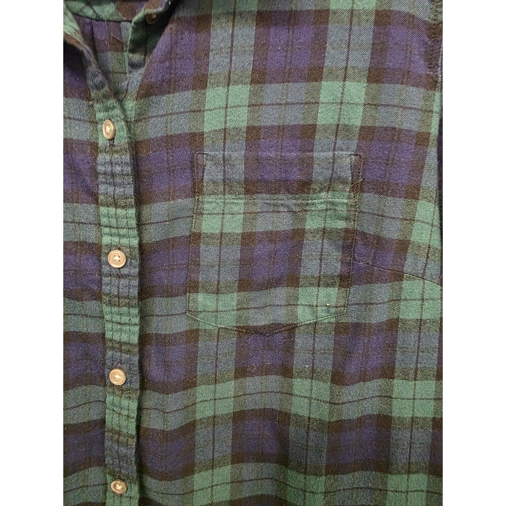 Classic plaid button up 1019 - Picture 3 of 7